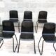 Lot de 6 chaises vintage Galvanitas S23