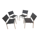 Martin Visser, SE 06 ensemble de 4 chaises de salle à manger