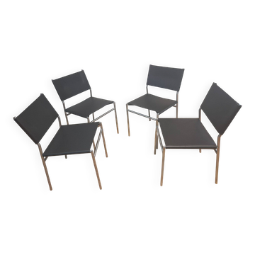Martin Visser, SE 06 set of 4 dining chairs