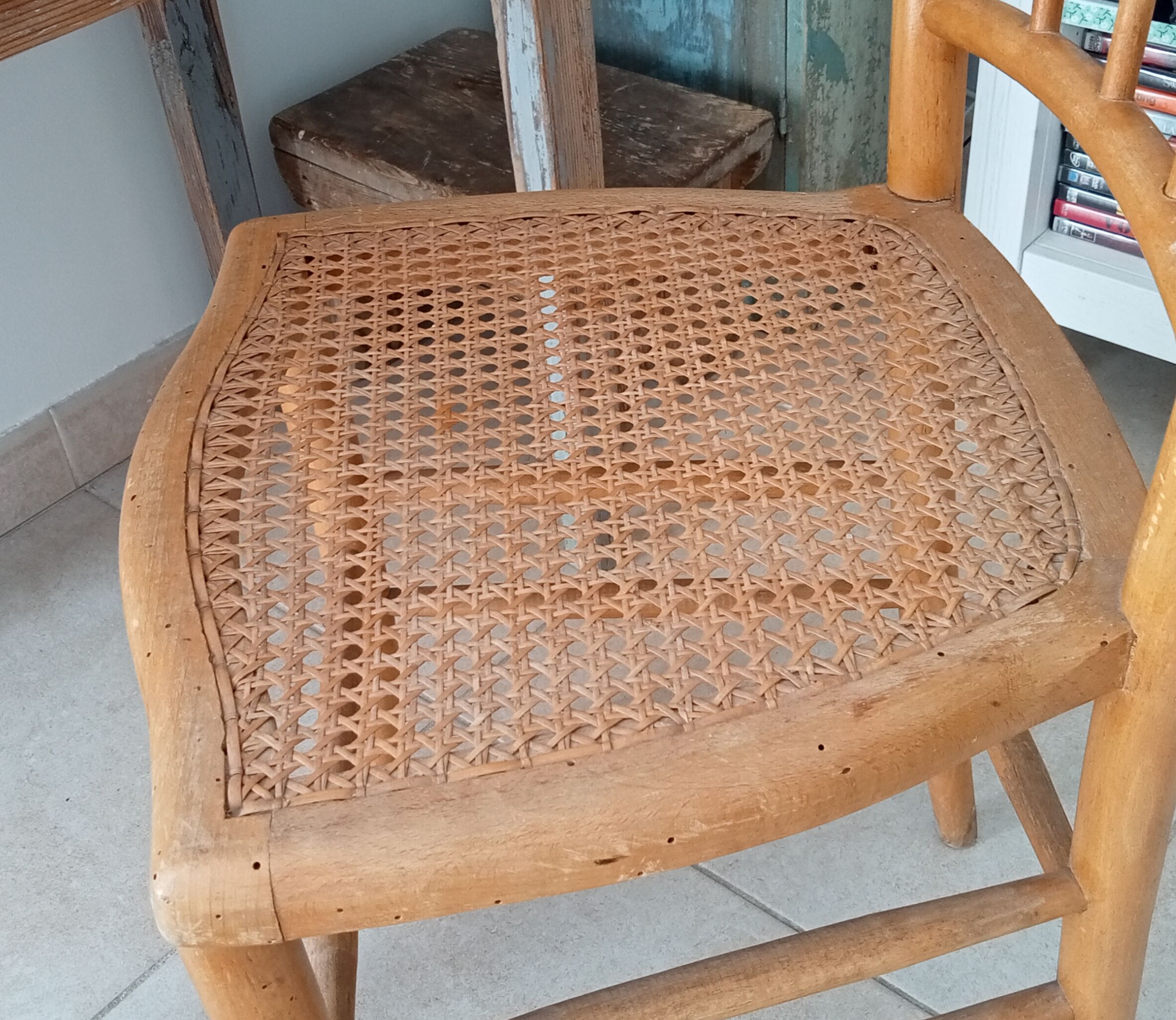 Bistro canned chair 1930