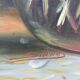 HST painting "Bouquet of wild flowers" signed Siano (20th century)