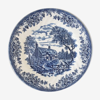 Churchill cottage pattern dinner plate