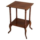 Danish side table / Pedestal with finely carved legs, early 20th century