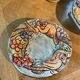 Assiette lémurien artiste contemporaine