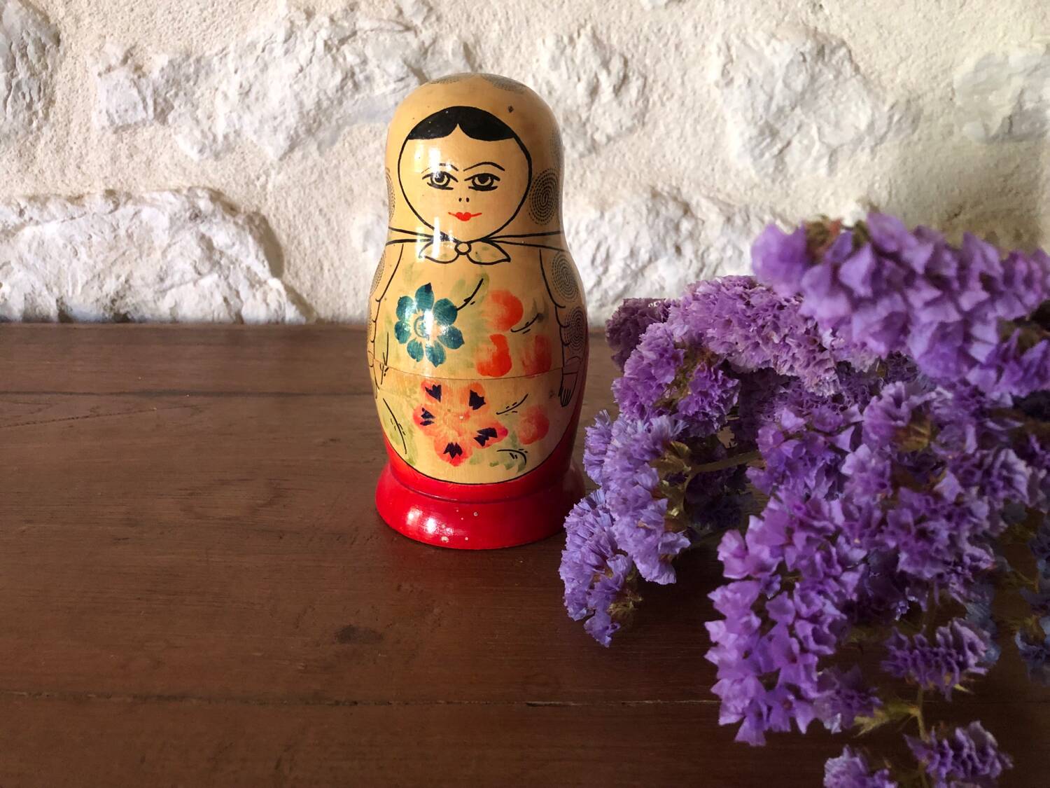 Antique Russian nesting dolls