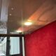 Brass display case from the Lutetia hotel with integrated lighting.