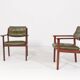 Scandinavian Modern pair of armchairs from Facit Atvidaberg, Sweden 1960’s