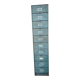 Vintage metal flap locker