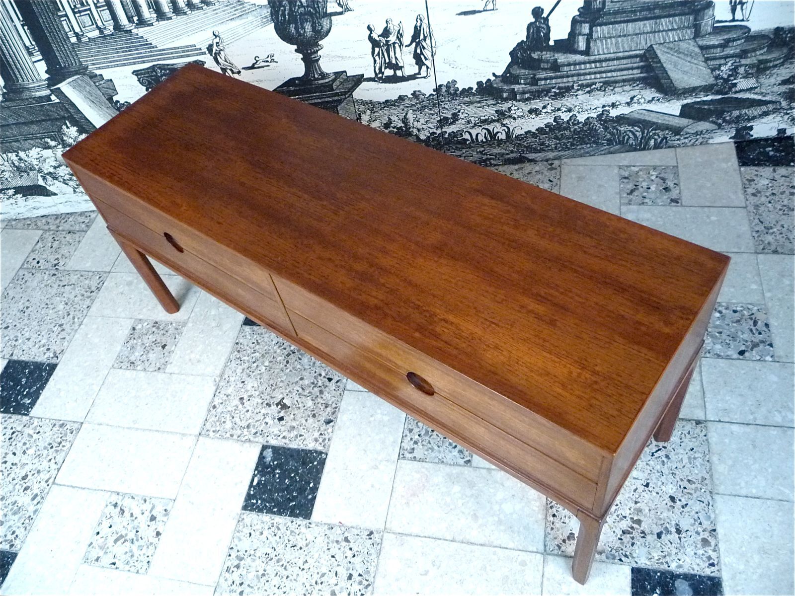 Sideboard in teak from Aksel Kjersgaard, Denmark 1960s