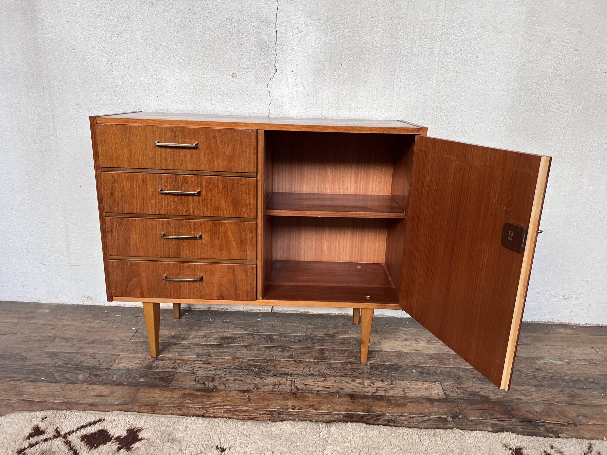 Enfilade bahut vintage tv / hifi cabinet - 50/60 - Scandinavian style