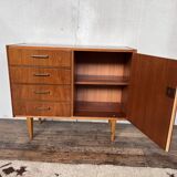 Enfilade bahut vintage tv / hifi cabinet - 50/60 - Scandinavian style