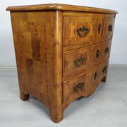 Marquetry style chest of drawers