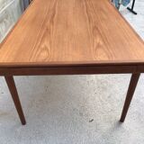 Table design extension Scandinavian Niel Otto Møller teak retro L260cm