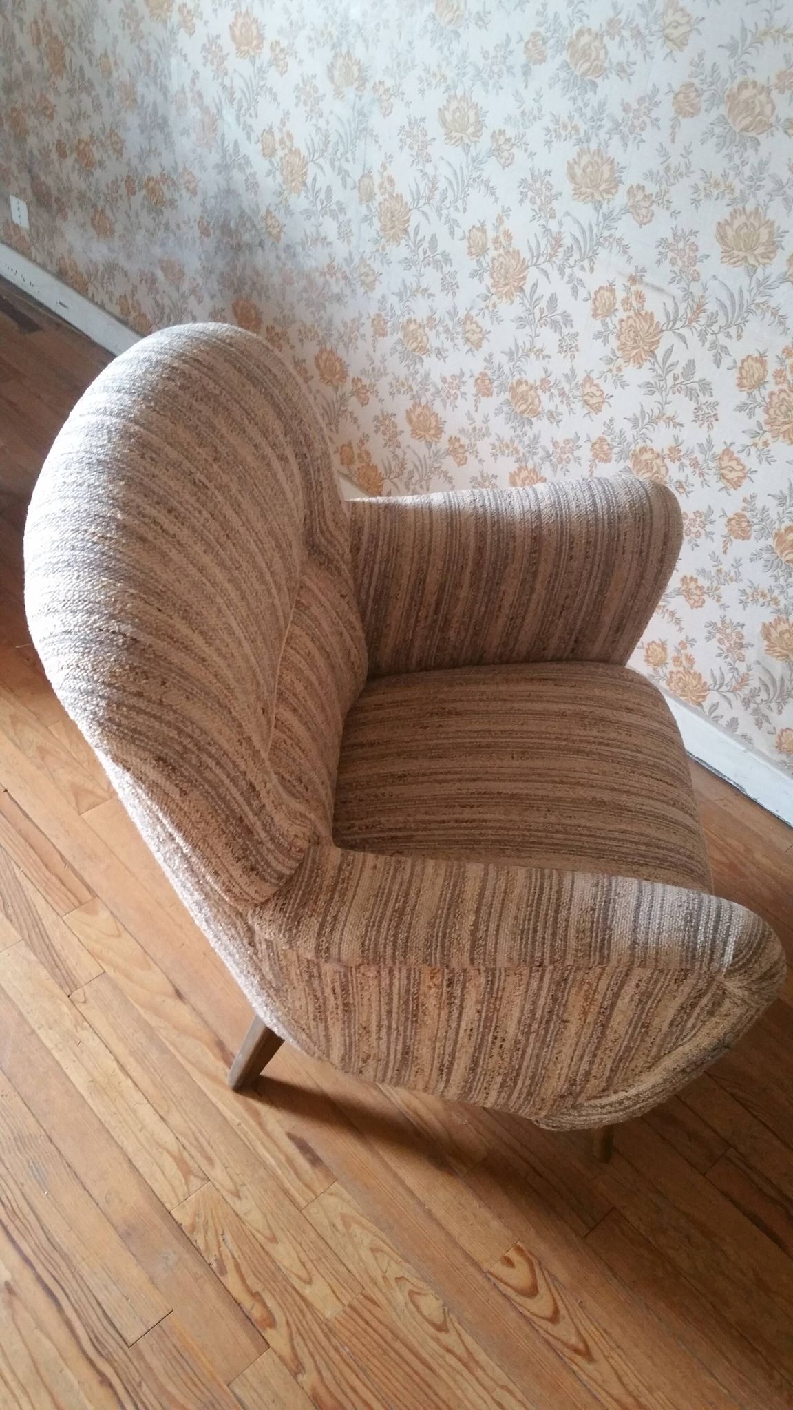 Fauteuil organique des années 50