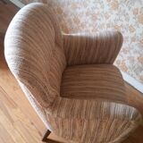 50's organic armchair