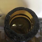 Amber color demijohn 10l