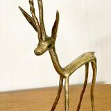 Vintage brass Antelope