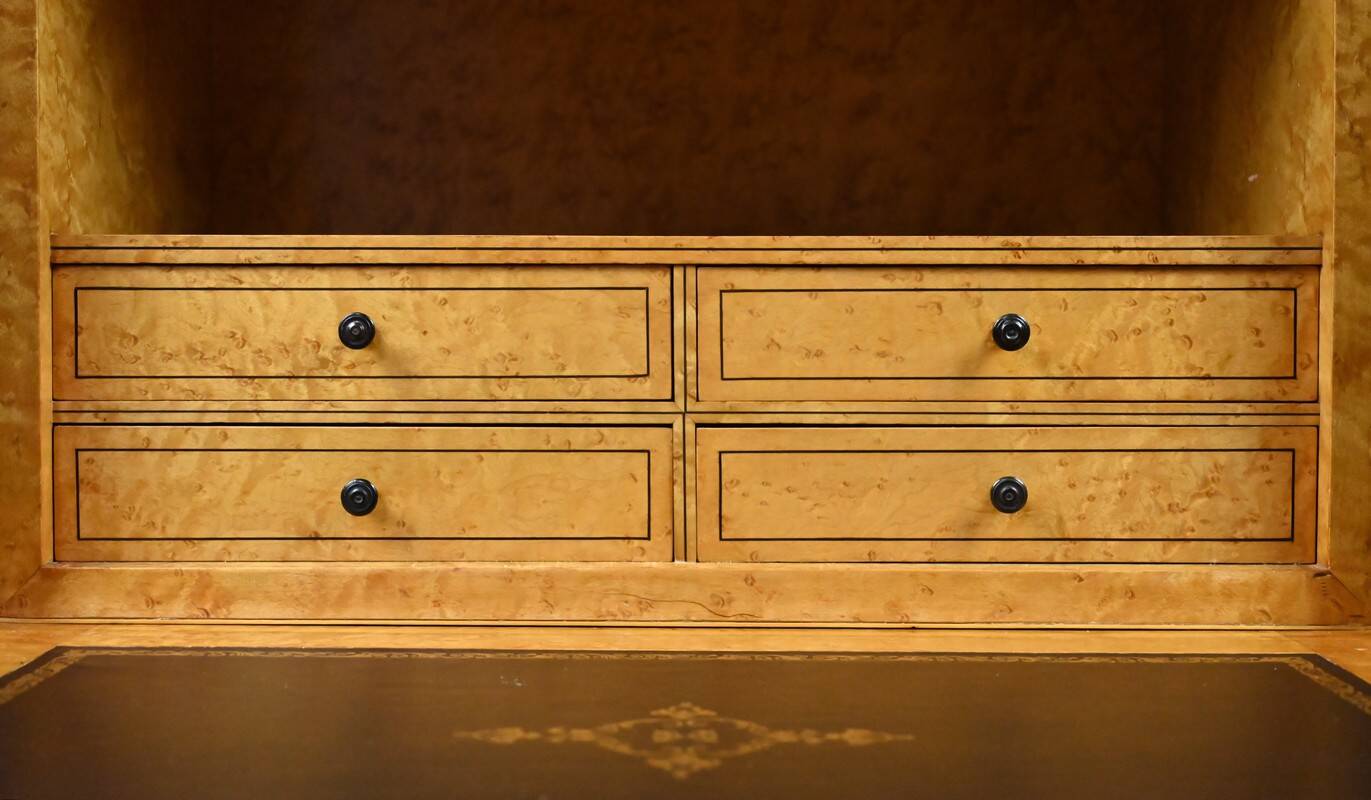 Secretary in precious wood marquetry, Napoleonic III period – Mid 19th century
