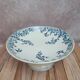 Antique compote dish in ironstone HBCM Choisy-le-Roi Louis XVI model with bird decoration.
