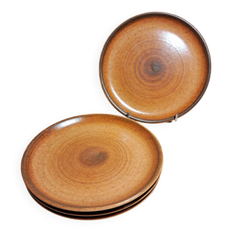 LOT of 4 Longchamp “stoneware” plates