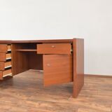Mid-Century Danish Teak Desk, 1980s.