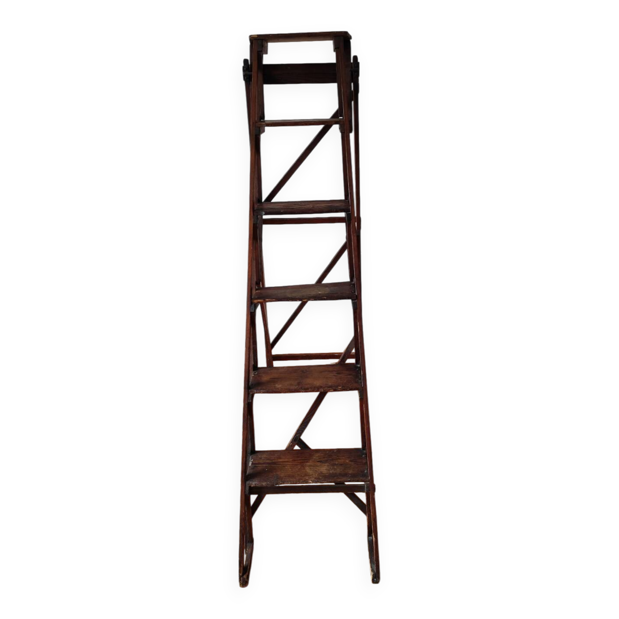 Antique stepladder