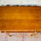 Table de chevet vintage sur pieds compas,  1950