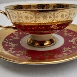 Tasse à thé en porcelaine et coupe en faïence de Jersey