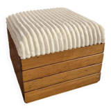 Vintage pouf