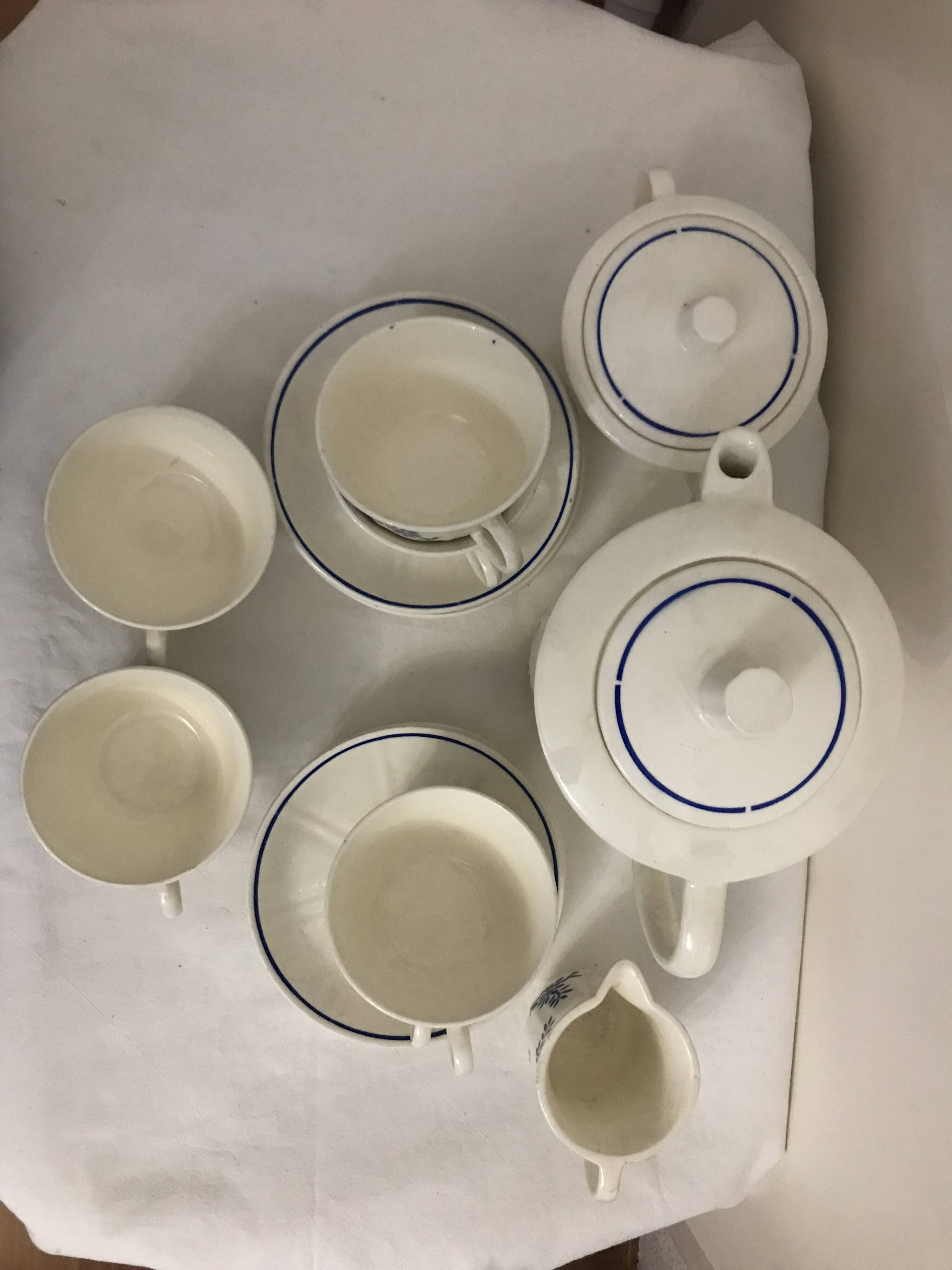 Badonviller "Christiane" model coffee service