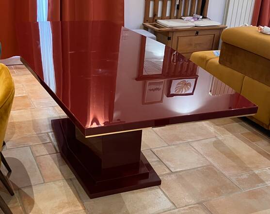 Vintage Bordeaux dining table Eric Maville