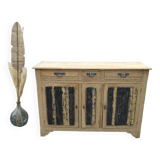 3-door wooden sideboard / Esprit Atelier furniture