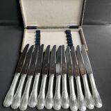 Box of 12 table knives – Orfèvrerie G. Vivier et Nogent