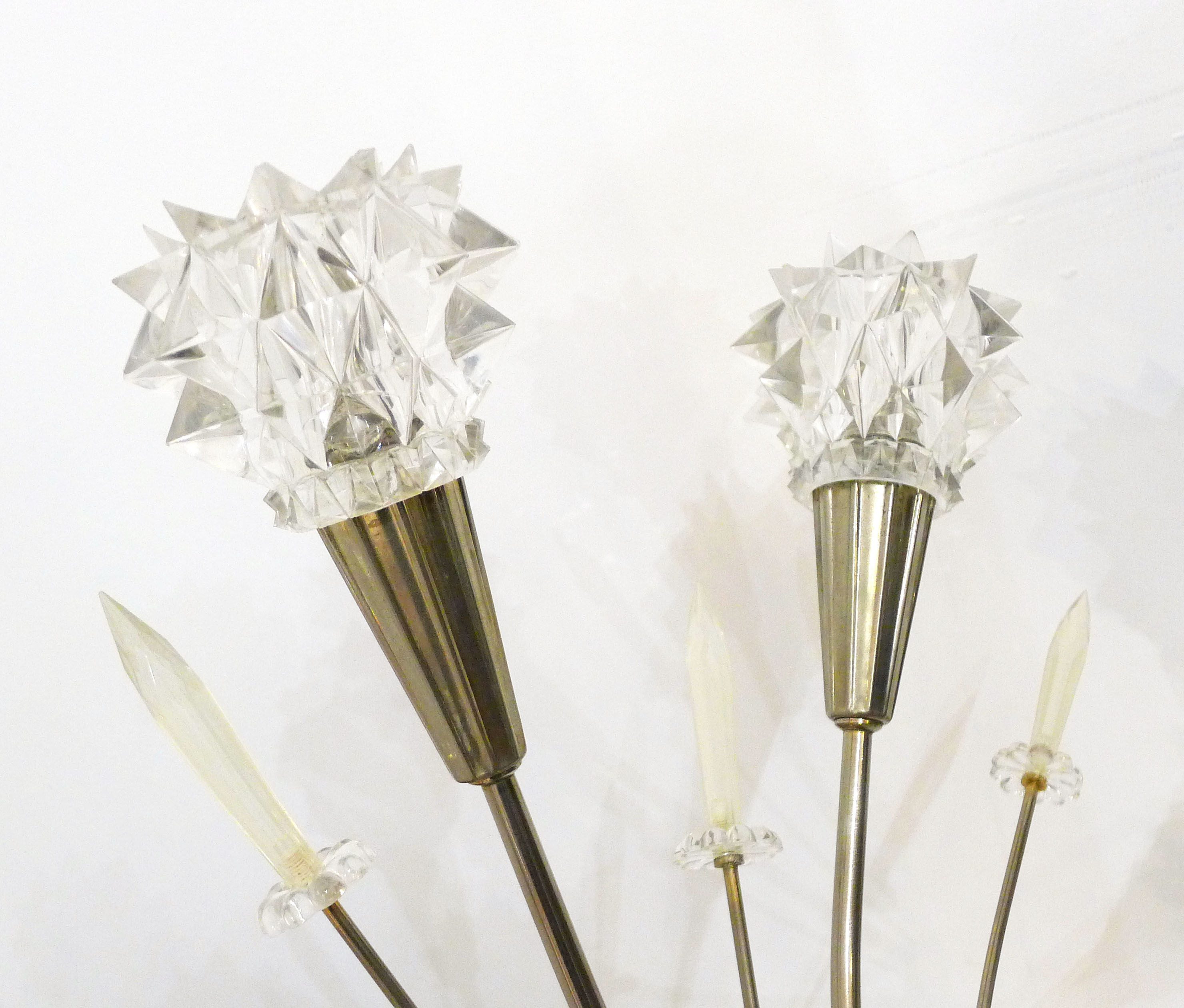 Lustre chromé & étoilé