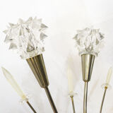 Lustre chromé & étoilé