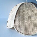 Bohemian suspension flower shape in raffia