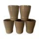 Lot de 5 mug en grès ancien Cermer