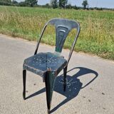 Lot de 8 chaises Multipl's années 50 par Joseph Mathieu