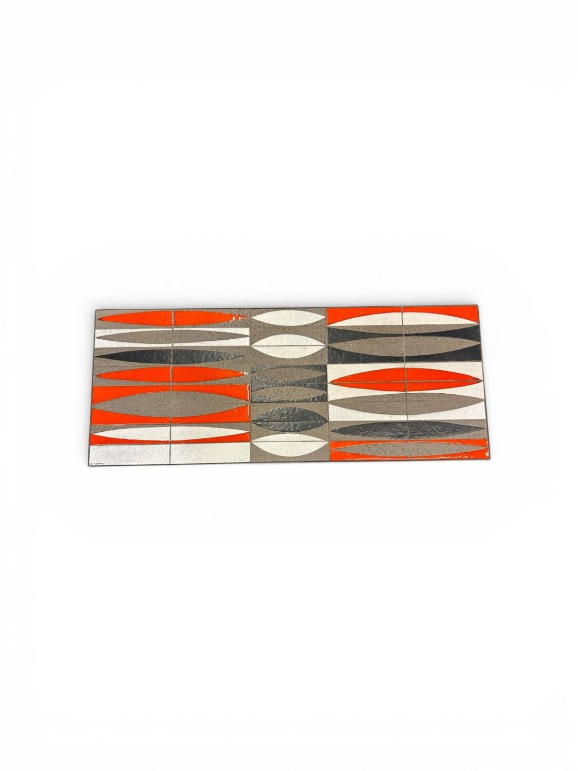 Roger capron shuttle coffee table, vallauris, france, 1960s.