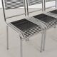 Four Sandows chairs by Rene Herbst, c.1980