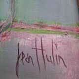 Oil on canvas signed Jean Hulin