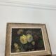 Huile sur toile tableau Nature Mort G Grandperrin 19eme