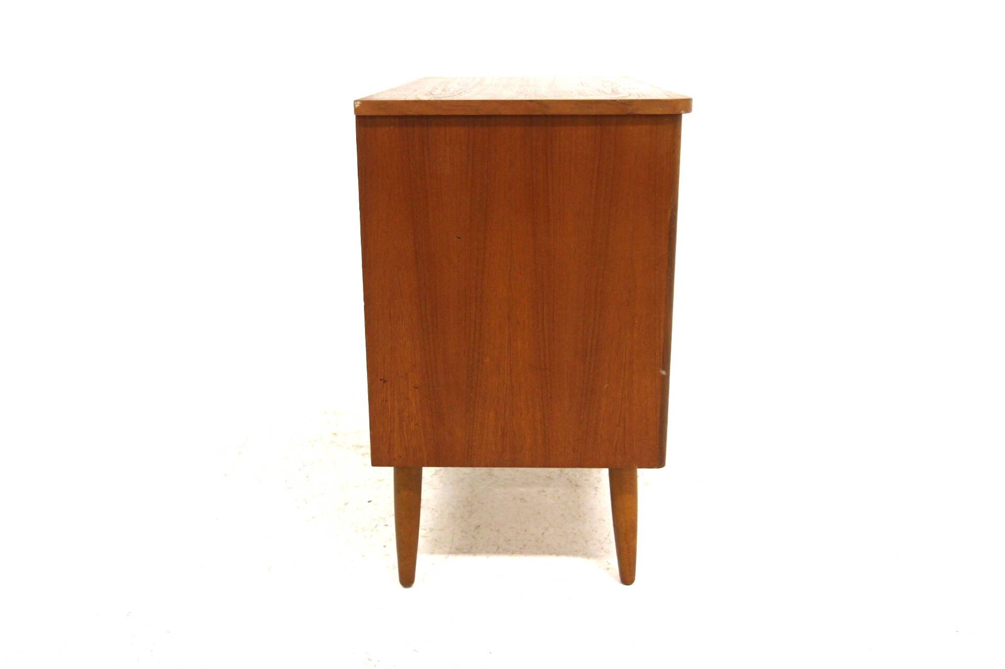Scandinavian teak chest of drawers, Sweden, 1950