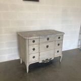 Old Louis XVI style chest of drawers
