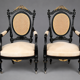 Paire de fauteuils Napoléon III.