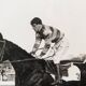 Equestrian photo, racecourse, 1940s
