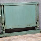 Directoire period center bed in lacquered wood
