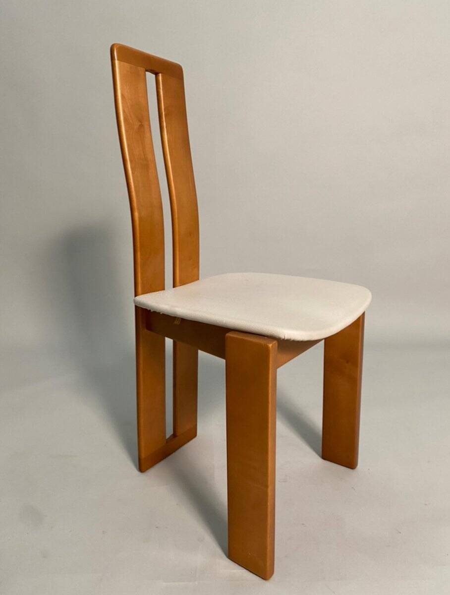 Chairs attributed to Mario Marenco for Mobil Girgi, Italy, 1970s, Set of 4