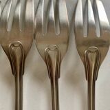 8 small Argental goldsmith forks