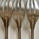 8 small Argental goldsmith forks